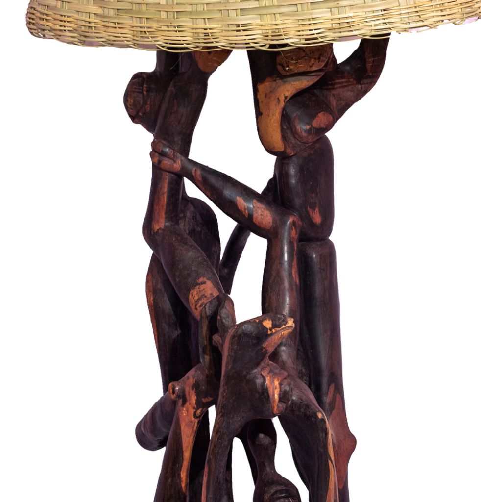 Ancestral Spirit Lamp – Luxury Hand-Carved Art Lighting for Dubai Interiors