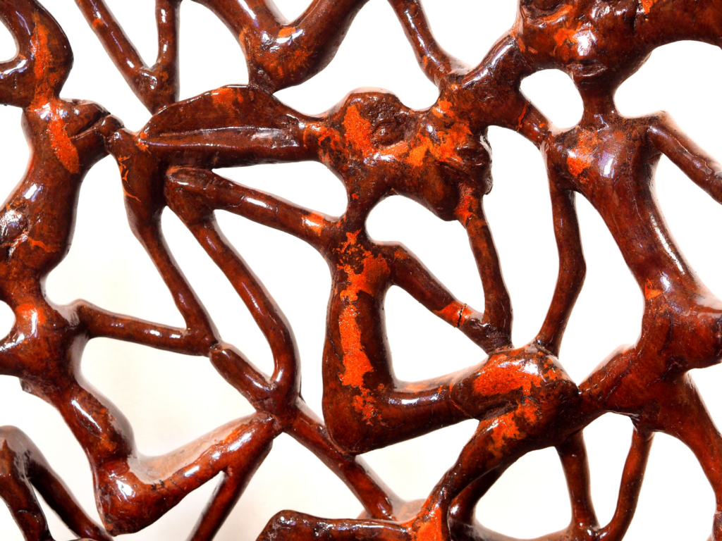 WANDA Sculptural Armchair – Luxury Hand-Carved Art Chair for Dubai Interiors