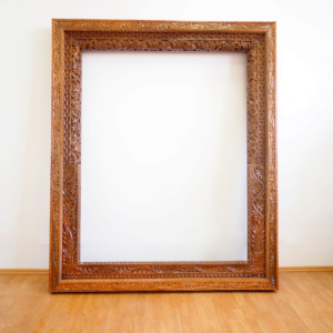 Zanzibar Royal Frame, hand-carved mirror frame, Private Museum
