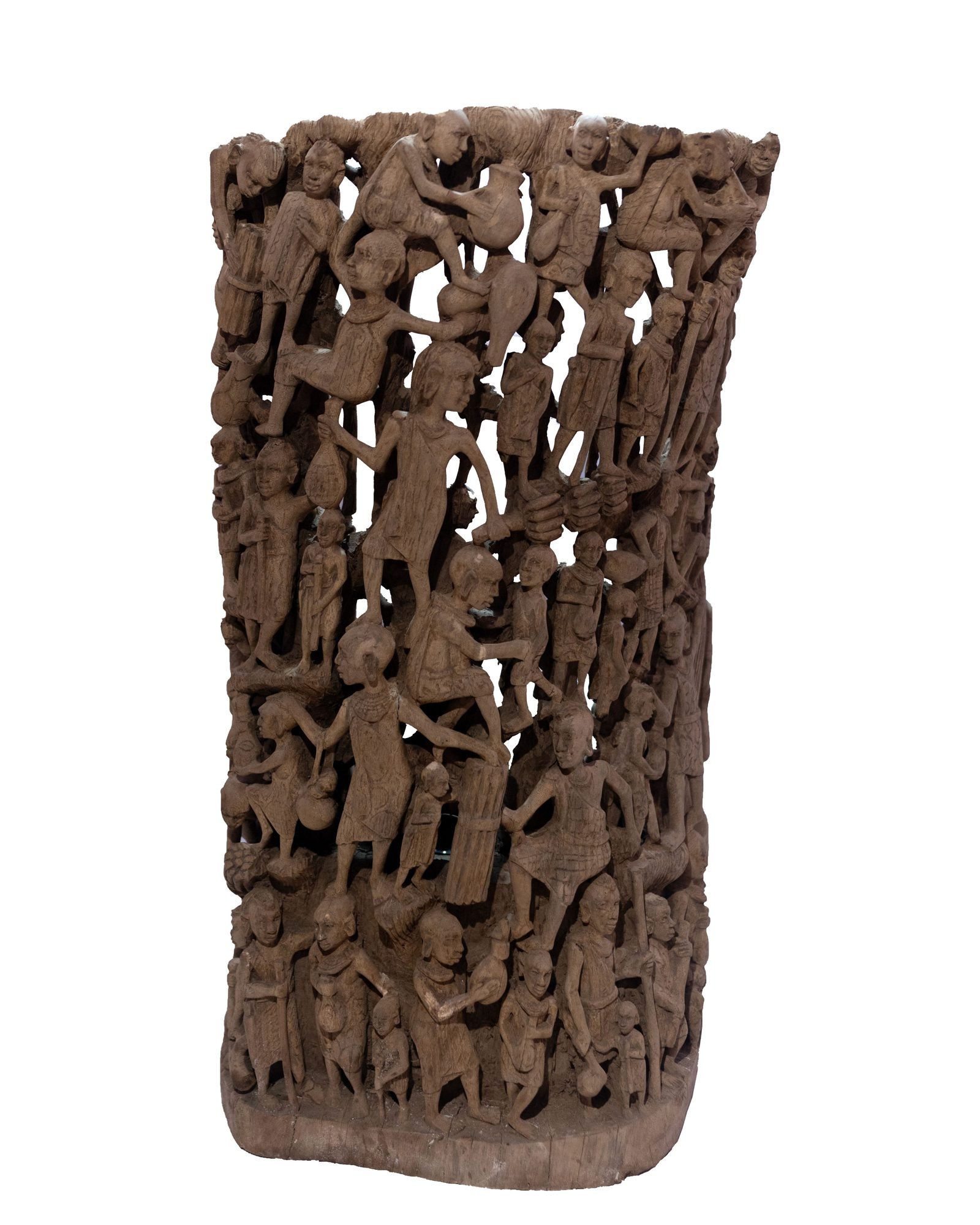PM-029 Maasai Royal Throne detail