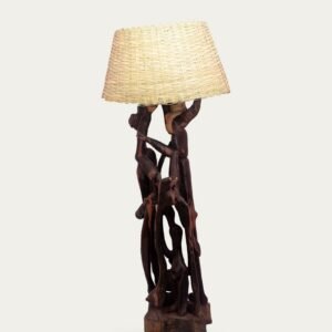 Ancestral Spirit Lamp, hand-carved lamp, Private Museum